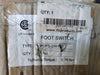 ITC ELECTRICAL COMPONENTS Foot Activated Switch PCFS-2/H11, Maclean 1094623