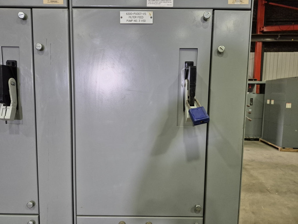 SIEMENS 300 Amp 3 Pole 600V 3Ph Circuit Breaker HHJD63F400, MCC Bucket Tiastar