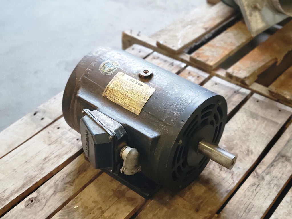 LEESON 10 hp, 230/460 Volts, 1725 rpm, 215T Electric Motor 215T17DB40