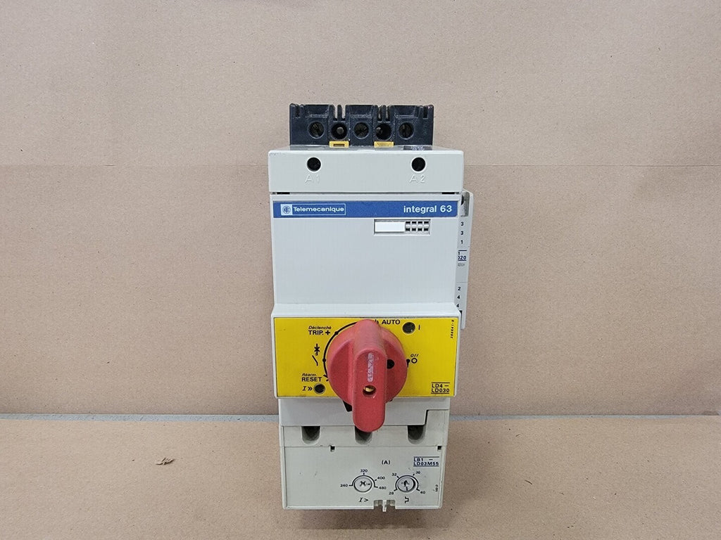 TELEMECANIQUE 660 VAC, 3-Pole Contactor Breaker LD4LD030