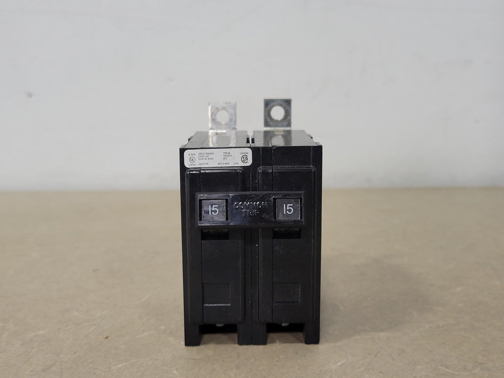 CUTLER-HAMMER 15 Amp, 2 Pole, 120/240 volts Circuit Breaker BA215