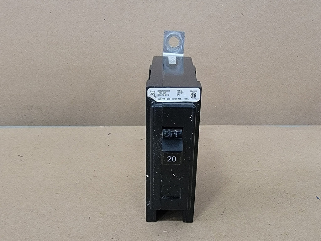 CUTLER-HAMMER 20 Amp, 1 Pole, 120/240 volts Circuit Breaker BA120