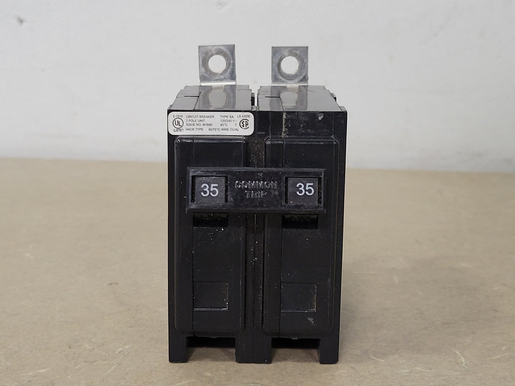 CUTLER-HAMMER 35 Amp, 2 Pole, 120/240 volts Circuit Breaker BA235