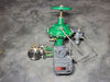 FISHER 1" Flanged Control Valve V300 w/ Actuator 1052-20 and Controller DVC6020F