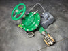 FISHER 1" Flanged Control Valve V300 w/ Actuator 1052-20 and Controller DVC6020F