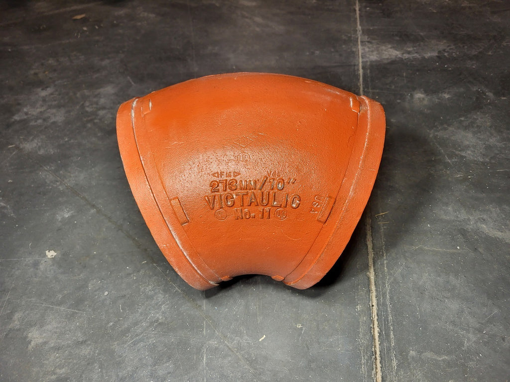 VICTAULIC 10" Grooved 45° Elbow Fitting 10"/273 mm, No. 11