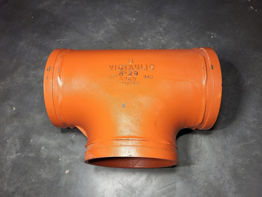 VICTAULIC 8" / 219.1 Groove End Tee Fitting No. 20