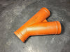 VICTAULIC No. 30 4" Grooved 45° Lateral Wye Pipe Fitting