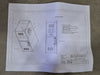 GENERAL ELECTRIC Double Fused Interrupter Switch 5 kV, 4160 Volts & Conduit Cabinet