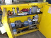 JUSTRITE Flammable Liquid Storage Cabinet, 2 Door, Yellow, 44"x43"x12"
