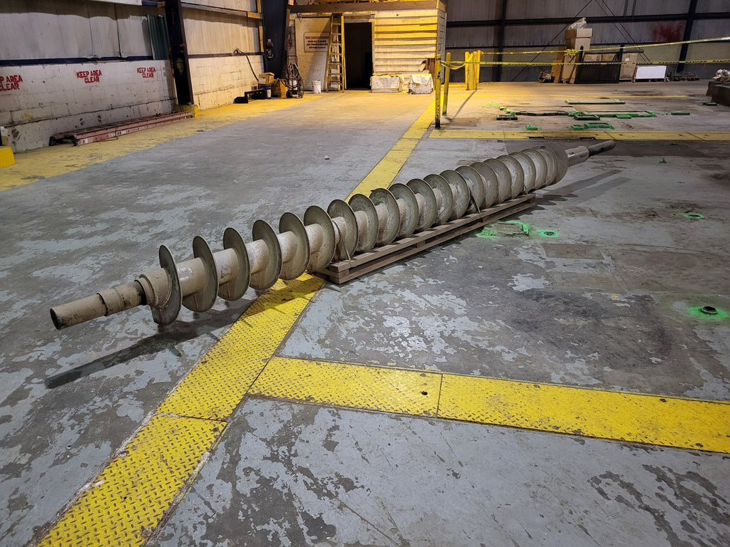 Screw Conveyor 20 ft x 17 in. Diameter, 4 in. Shaft