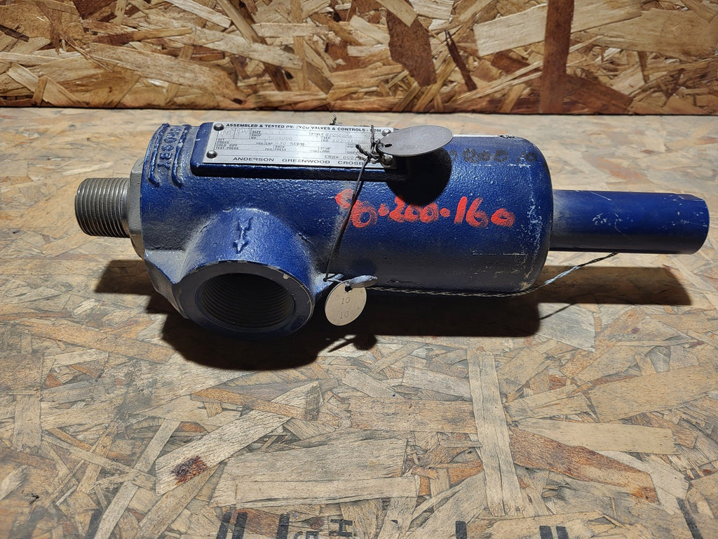 ANDERSON GREENWOOD CROSBY 1" x 1-1/2" Pressure Relief Valve 972103MA