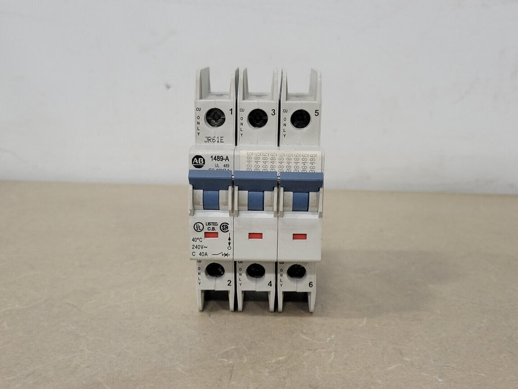 ALLEN-BRADLEY 40 Amp, 3 Pole, 240/415 Volts Circuit Breaker 1489-A3C400