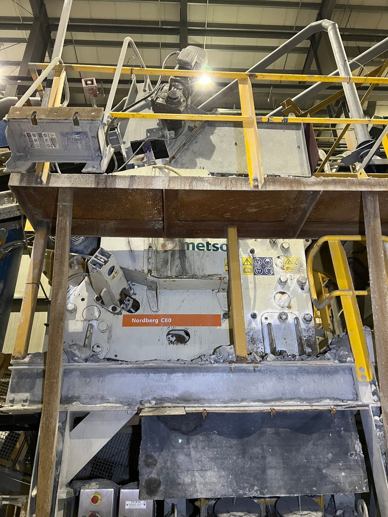 METSO Nordberg C80 Jaw Crusher, 75 kW, 350 rpm
