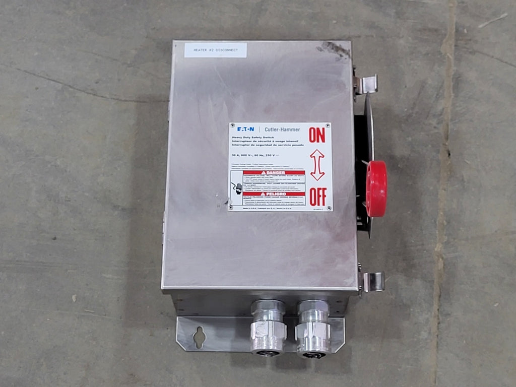 EATON CUTLER-HAMMER 30 Amp, 600 Volts Heavy Duty Safety Switch 4HD361NF