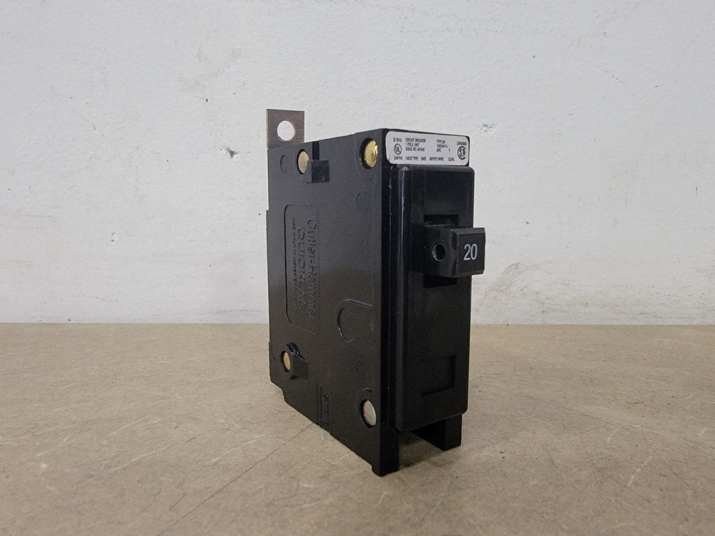 CUTLER-HAMMER 20 Amp, 1 Pole, 120/240 Volts Circuit Breaker BA120