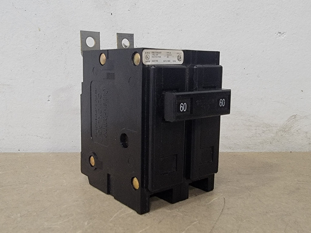 CUTLER-HAMMER 60 Amp, 2 Pole, 120/240 Volts Circuit Breaker BA260