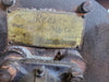 REES BLOWER PIPE MFG. CO. Rotary Airlock Valve Feeder, Cast Iron, Square Inlet, Chain Drive - Serial 11852