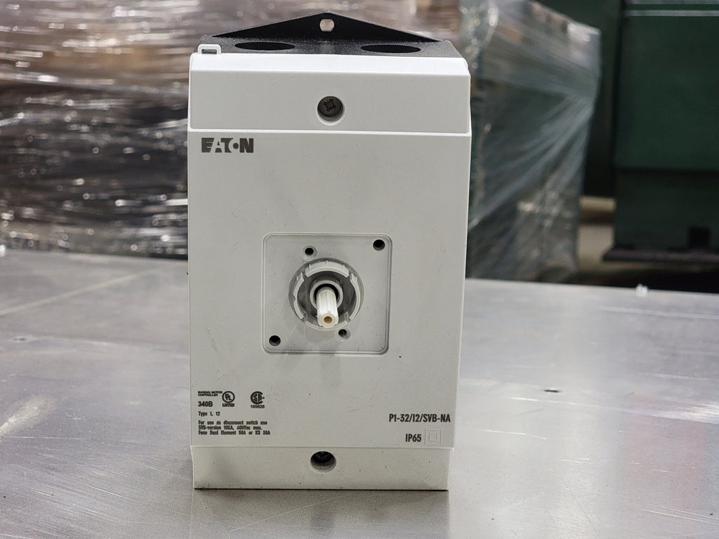 MOELLER 32 Amp, 3 Pole Main Switch P1-32/12/SVB-NA
