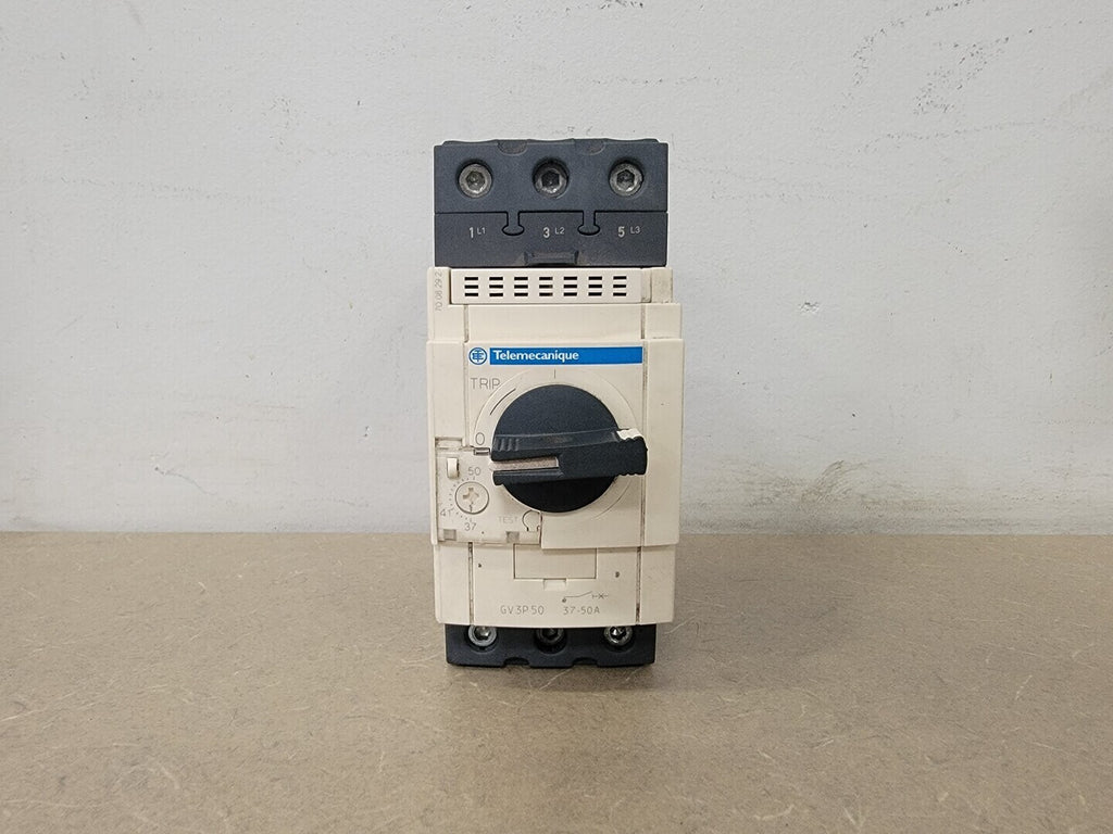 TELEMECANIQUE 37-50 Amp, 3 Pole, 690 Volts Motor Circuit Breaker GV3P50 