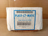 PLAST-O-MATIC VALVES, INC. 3/4" Air Operated Polypropylene Shutoff Valve BSDA075T-NC-PP