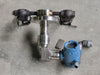 ROSEMOUNT Level Transmitter 3051SAL2PC2AA1A2620ZFF w/ Flange and Valve