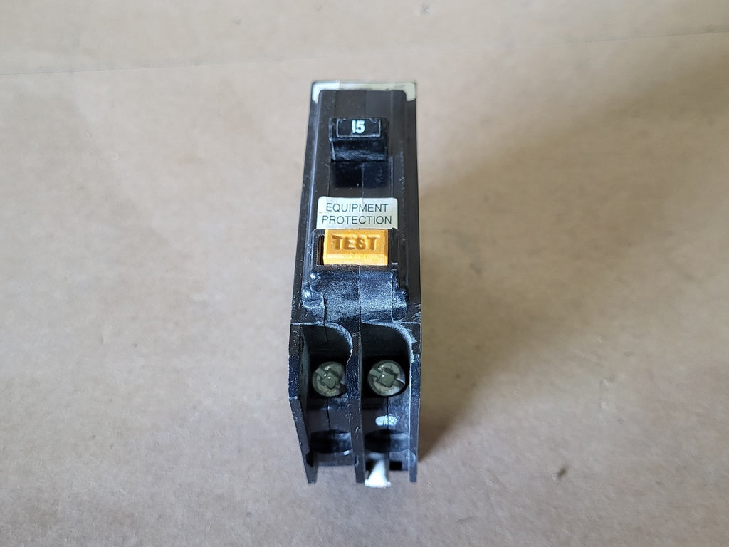 EATON CUTLER-HAMMER 15 Amp, 1 Pole, 120 Volts Circuit Breaker GFEP115