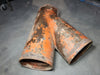 VICTAULIC No. 30 10" Grooved 45° Lateral Wye Pipe Fitting 