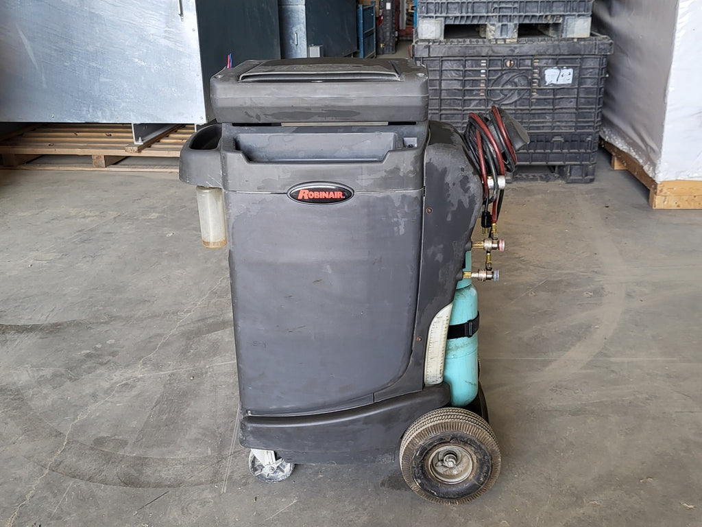 ROBINAIR Refrigerant Recovery Recycling and Recharging Station 34788 w/ Cylinder