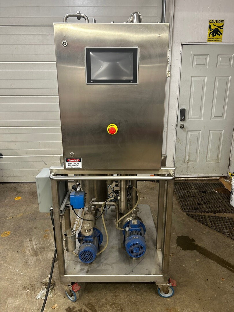 AMS FILTRATION Titanium Cross-Flow Filter - Automated Beverage Filtration System