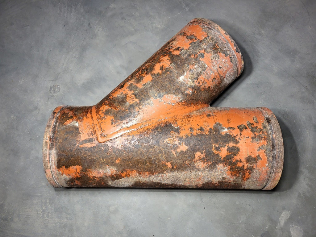 VICTAULIC No. 30 10" Grooved 45° Lateral Wye Pipe Fitting 