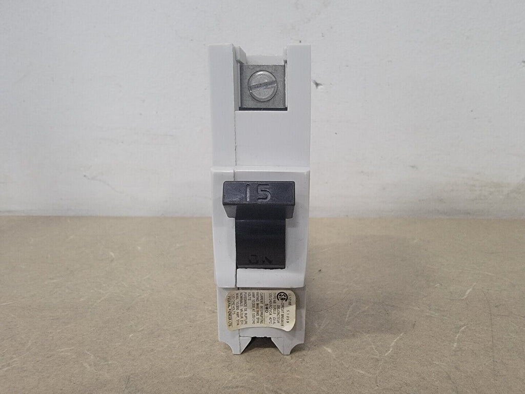 FEDERAL PIONEER 15 Amp, 1 Pole, 120/240 Volts Circuit Breaker LL12188