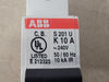 ABB 10 Amp, 1 Pole, 240 Volts Circuit Breaker S201U-K10A