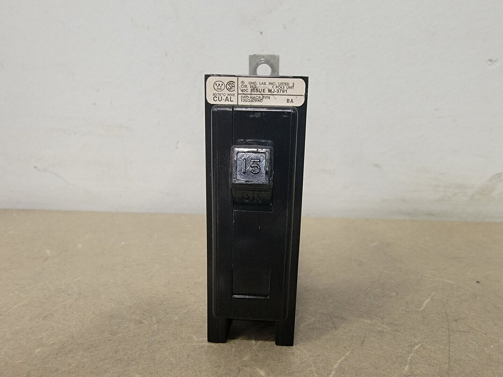 WESTINGHOUSE 15 Amp, 1 Pole, 120/240 Volts Circuit Breaker BA115