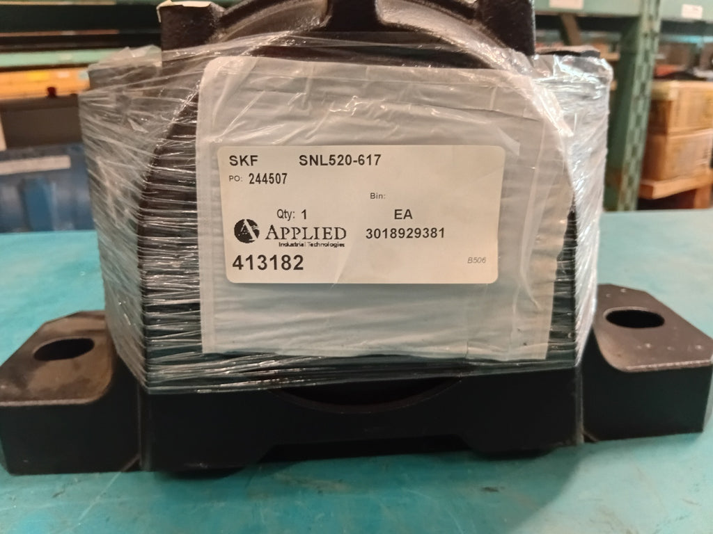 SKF Split Plummer Pillow Block Housing 3.54" Bore, SNL 520-617 