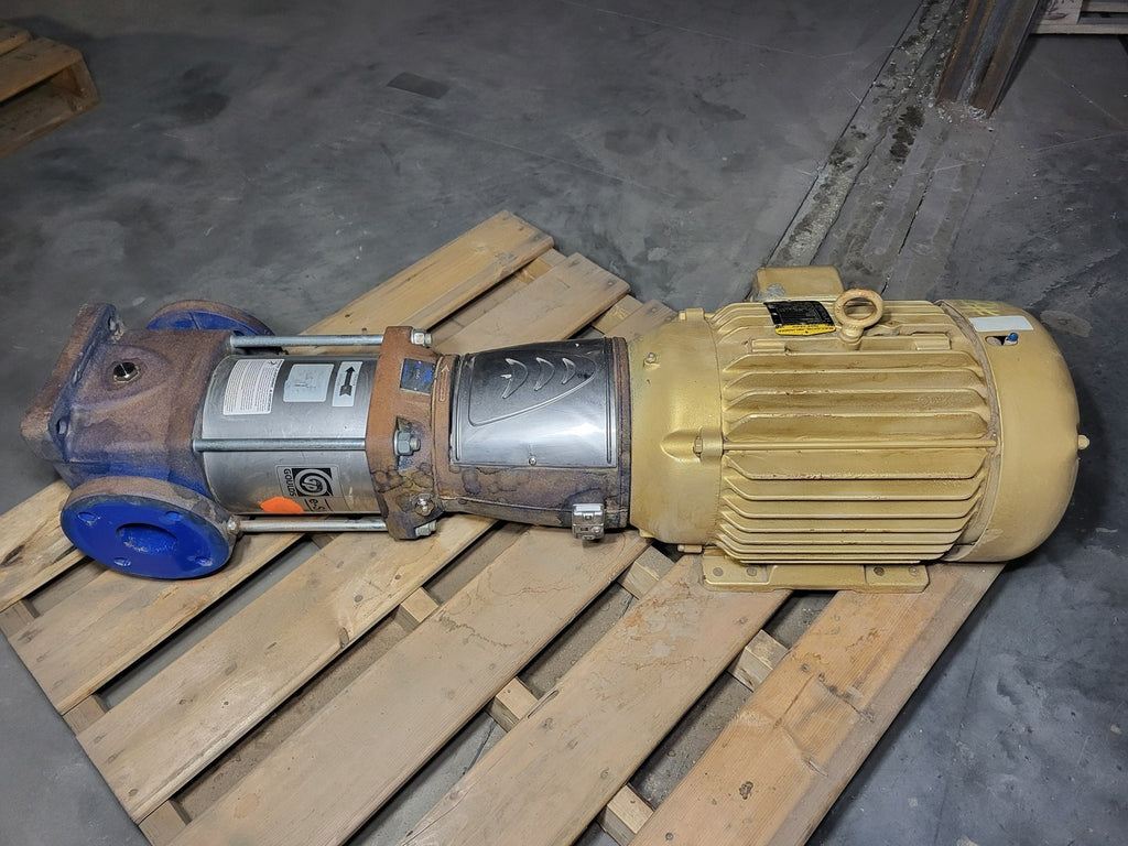 GOULDS 15 hp e-SV Series Vertical Multi-Stage Pump 33SV30GD30