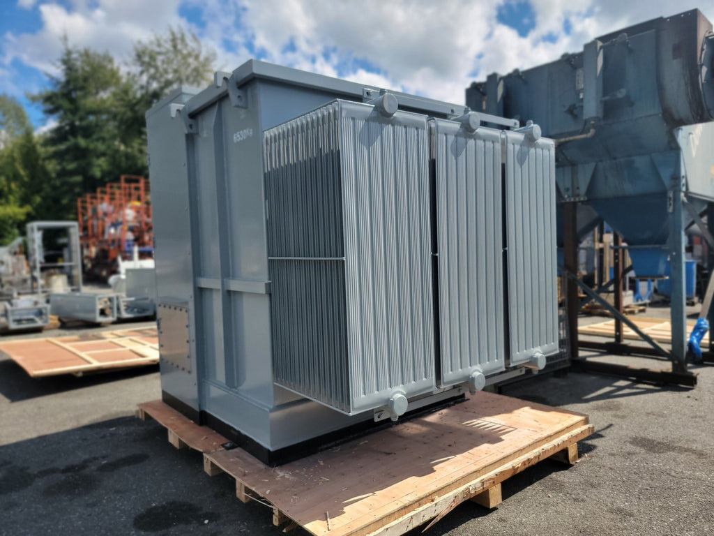 DAELIM TRANSFORMER 2000 KVA Pad Mount Oil Filled Transformer, 25,000 pri. volts, 480/277 sec. volts