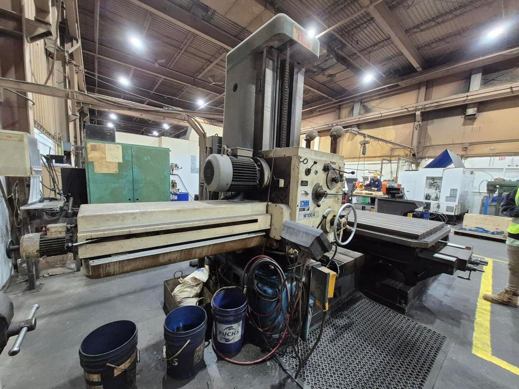 TOS 17 hp Horizontal Boring Machine W100A 