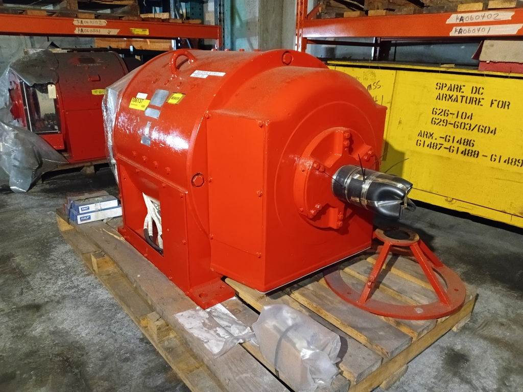 CANADIAN GENERAL ELECTRIC 664 hp, 600VDC, 1800rpm DC Motor CD1562AT