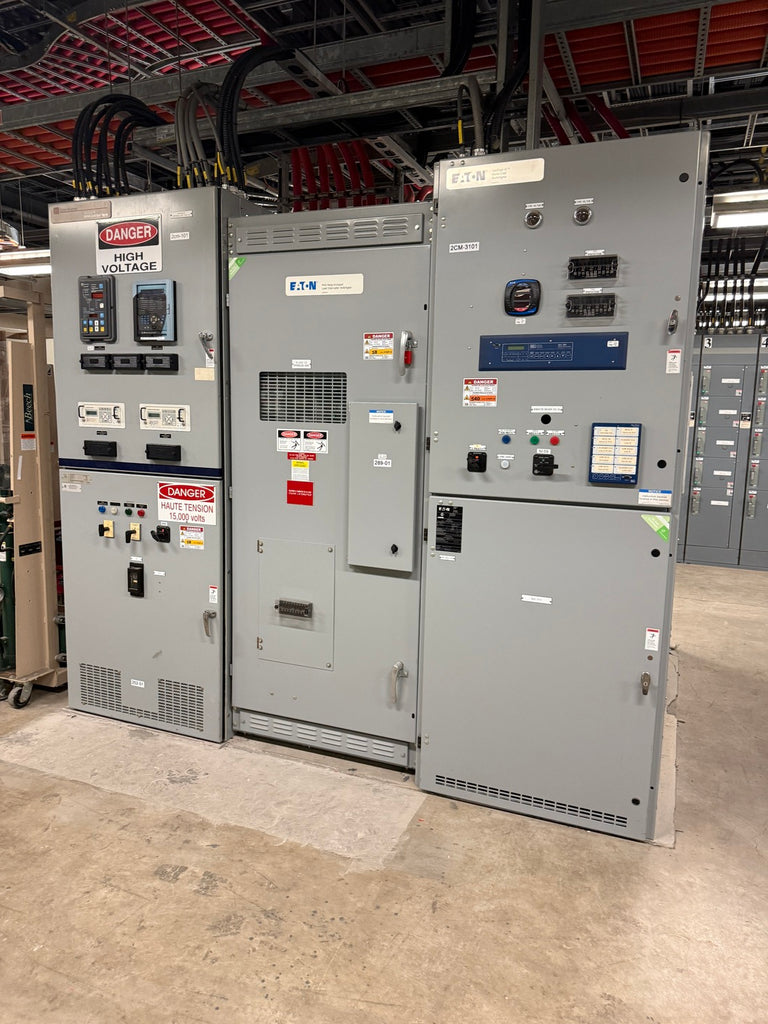 EATON 15kV Switchgear Lineup MVS Load Break Controller, 2000 Amp