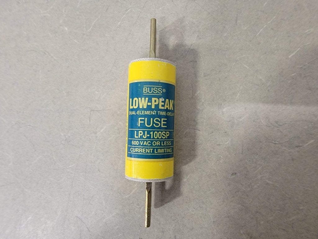 BUSSMANN 100 Amp Class J Time-Delay Fuse LPJ-100SP (Lot of 3)