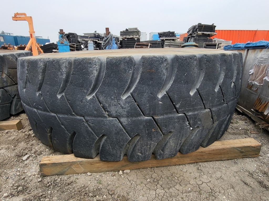 GOODYEAR RM-4B+ OTR 3HL Radial Tubeless Tire, Size 46/90R57 E-4, c/w Rim
