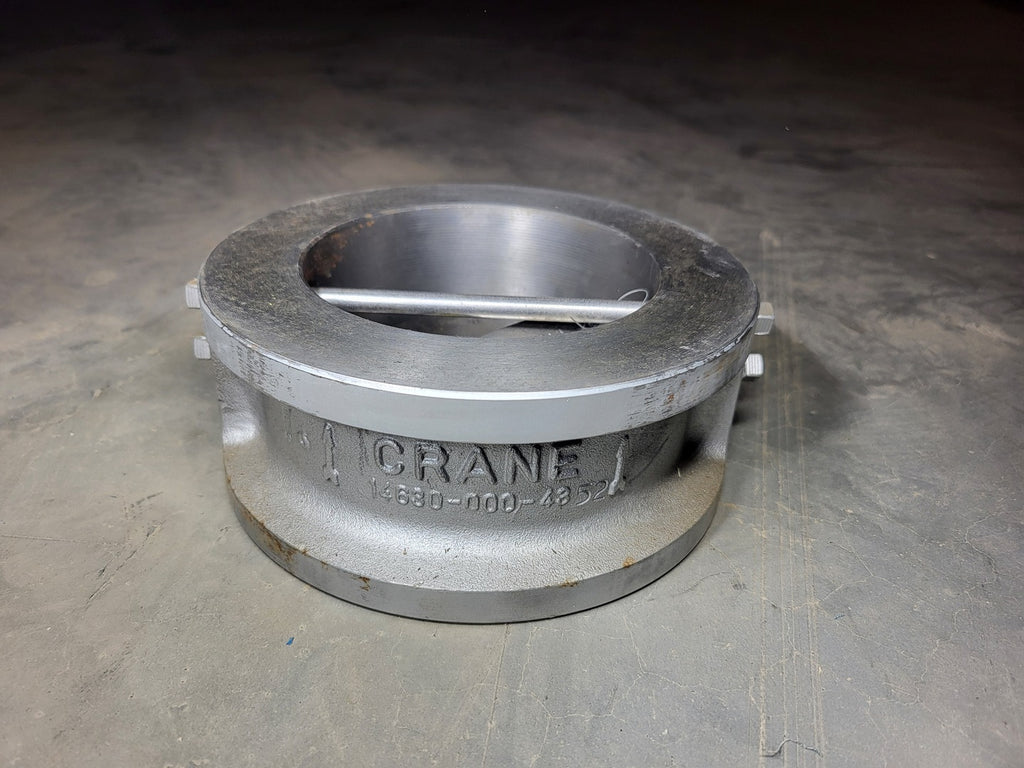 CRANE 4" Class 150 DUO-CHEK Non-Slam Check Valve G15SPF-T60