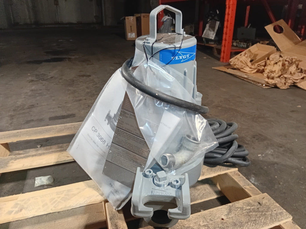 FLYGT 3.8 hp Solids-Handling Sewage Pump 3068.180