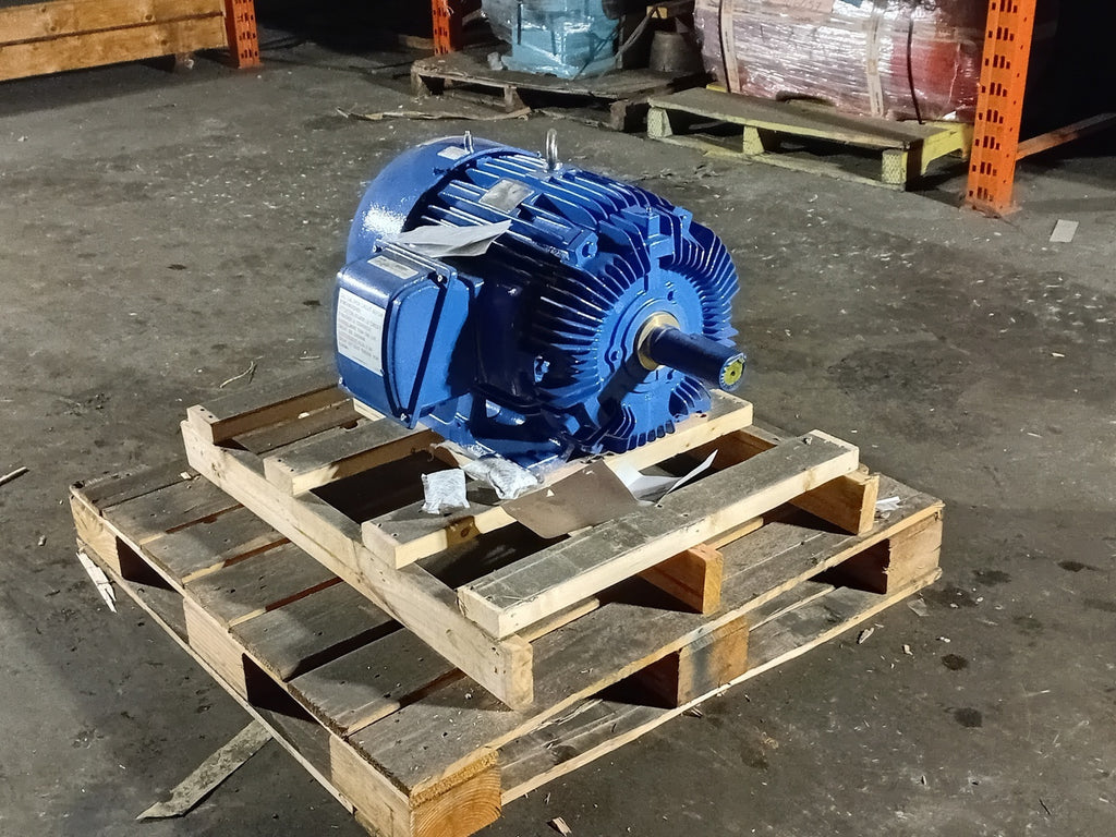 TECO-WESTINGHOUSE 20hp, 575 Volts, 875rpm, 3Ph, 324T Electric Motor APH02085-841