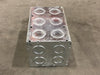 COMMANDER 3 1/2-inch Deep 3 Gang Masonry Boxes MBD-3-K