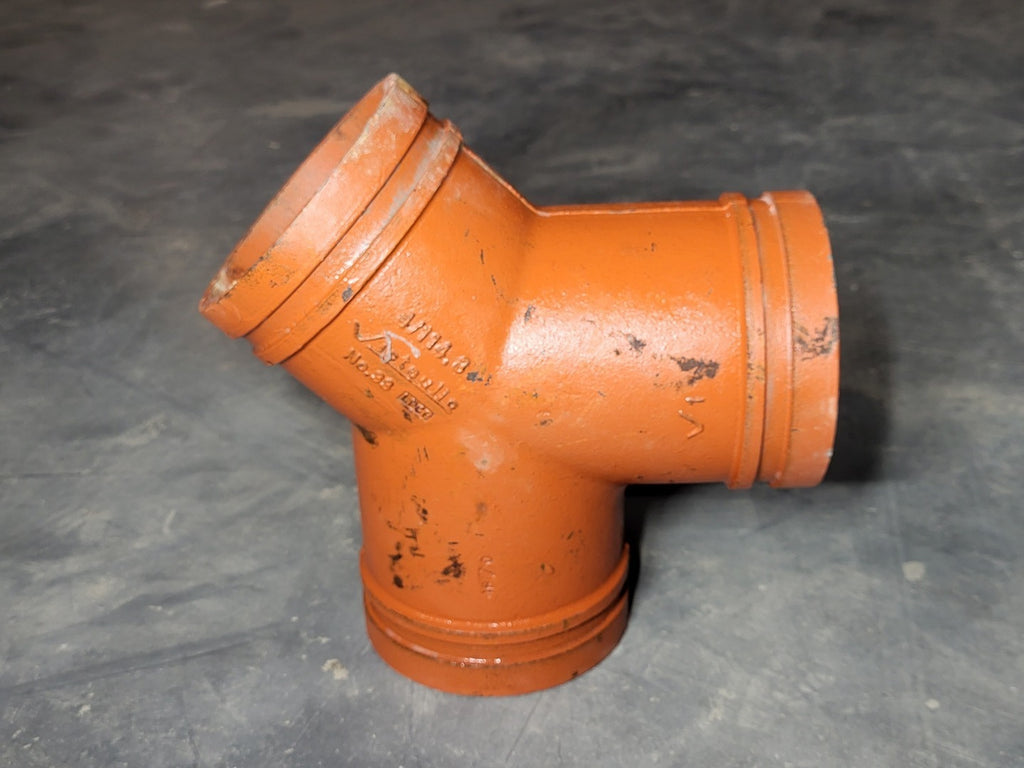 VICTAULIC 4" True Wye No. 33