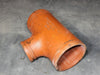 VICTAULIC Reducing Tee 6"x6x4", No. 25