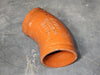 VICTAULIC 6" Grooved 45° Elbow Fitting, Ptd. Orange, No. 110