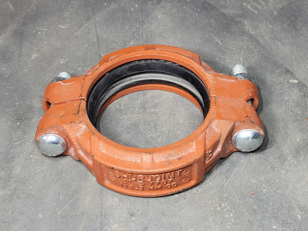 SHURJOINT 4" Flexible Coupling Groove End Pipe Fitting 7707